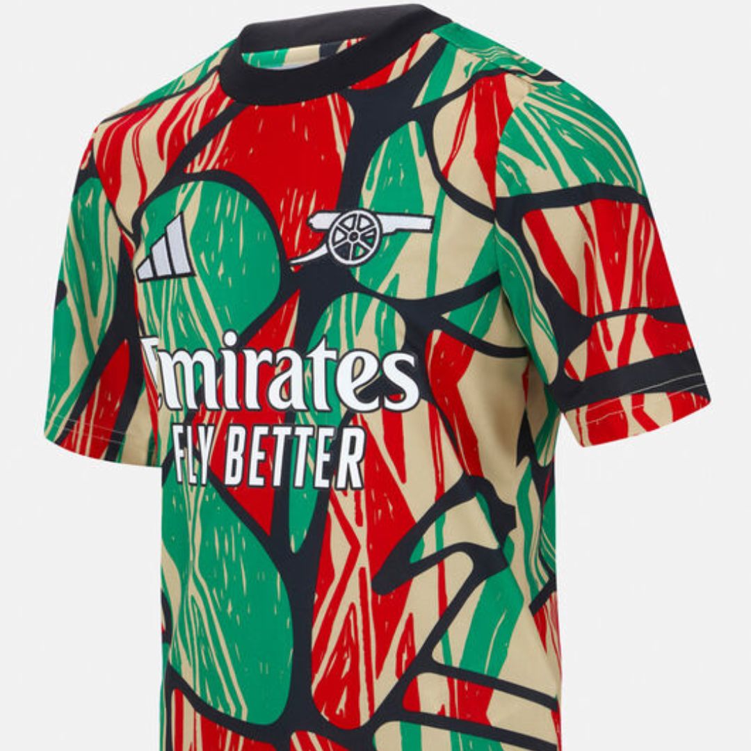 Arsenal Gunners 2024/25 Pre Match Jersey Shirt