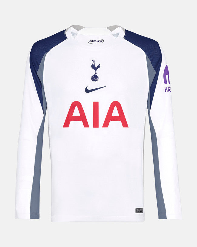 Tottenham Hotspur 2025/26 Long Sleeve Player's Edition Home Jersey Shirt