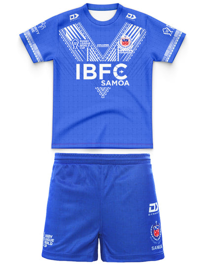 Toa Samoa 2026 Kids World Cup Home Jersey and Shorts Kit
