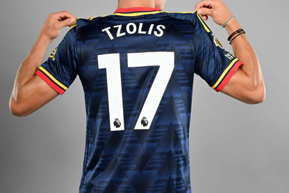 Arsenal Gunners 2026/27 Tzolis #17 Away Jersey Shirt