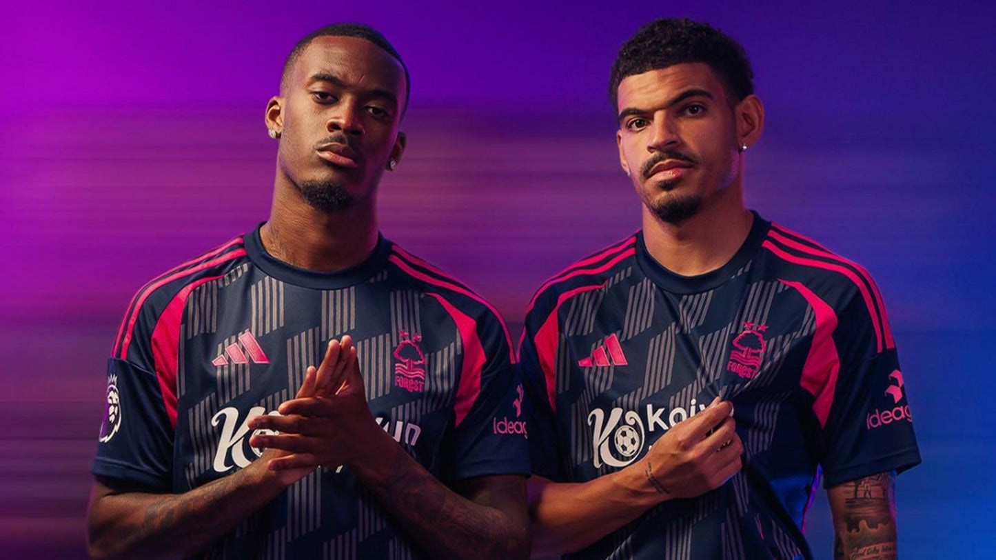 Nottingham Forest 2024/25 Away Jersey Shirt Player's Edition