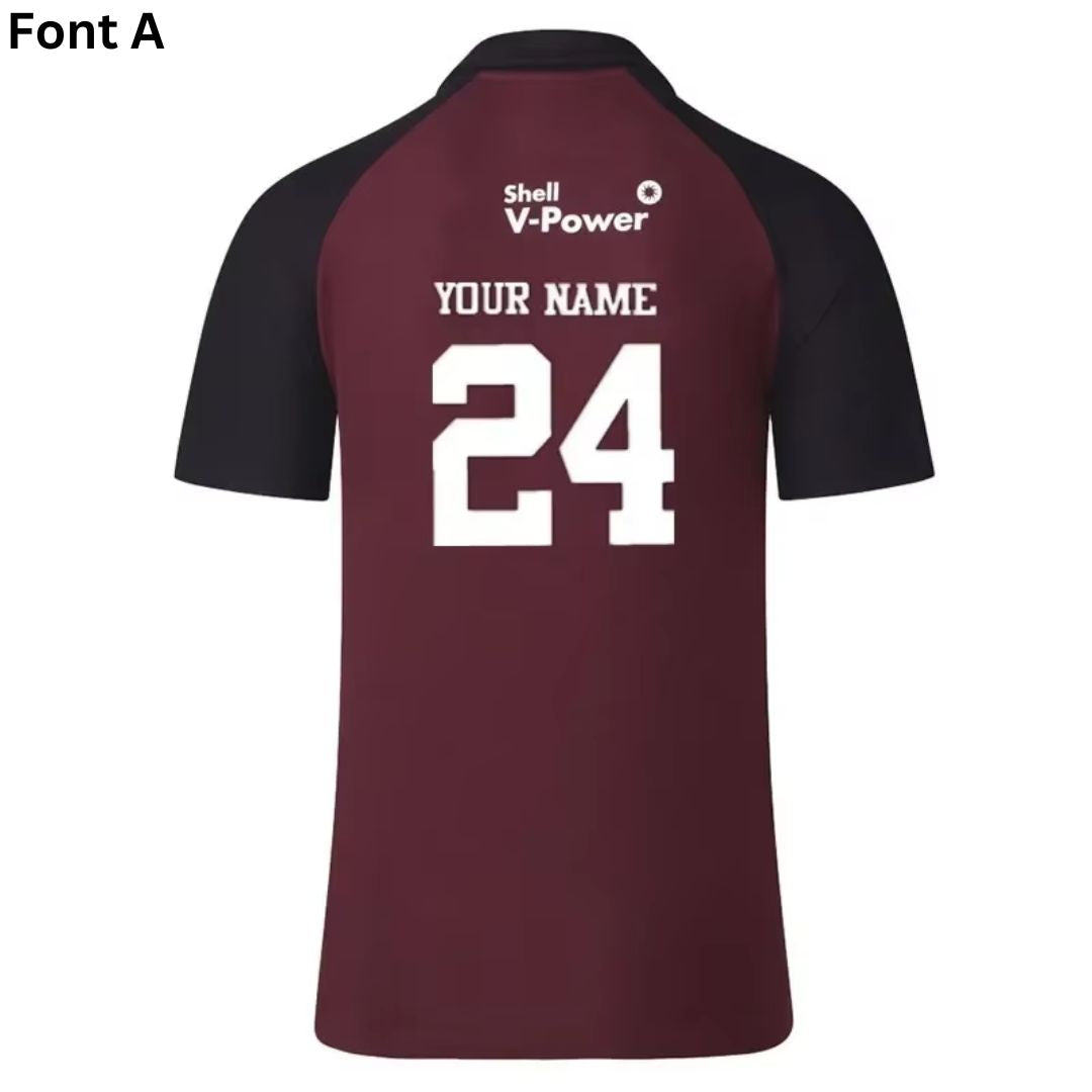 Queensland Maroons 2024 State Of Origin Team Polo Shirt