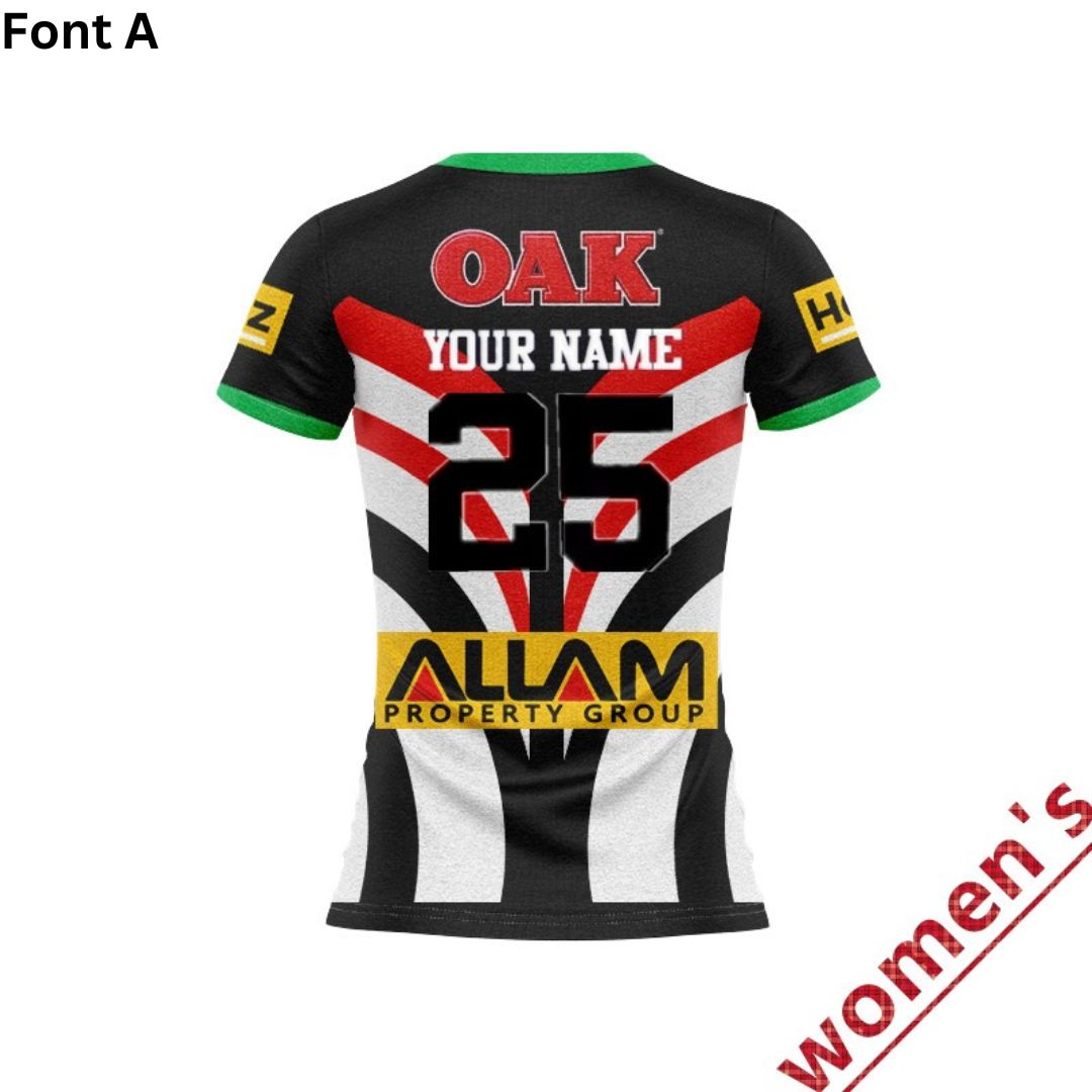 Penrith Panthers 2025 Women's Warm Up Shirt