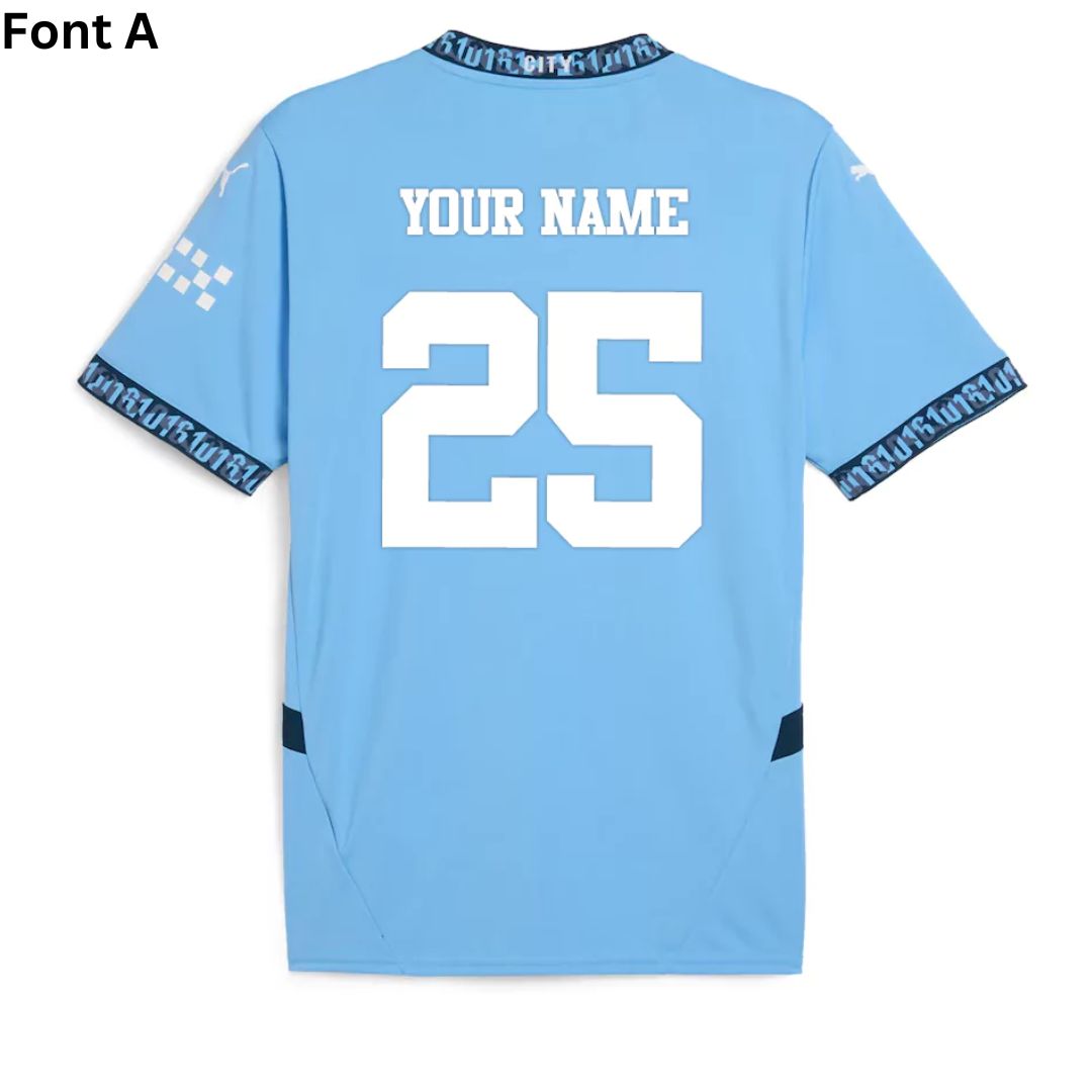 Manchester City 2024/25 Home Jersey Shirt