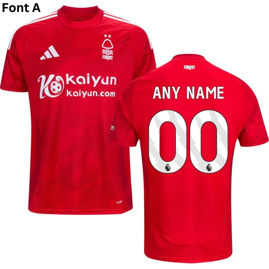 Nottingham Forest 2024/25 Home Jersey Shirt