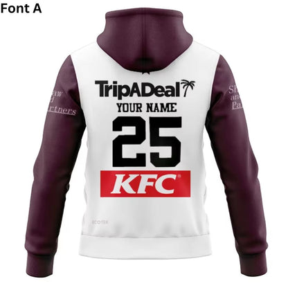 Manly Warringah Sea Eagles 2025 Away Hoodie with Zipper
