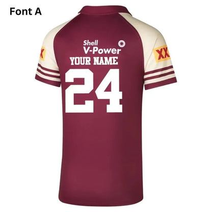 Queensland Maroons 2024 State Of Origin Captains Run Jersey
