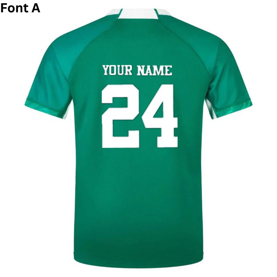 Ireland Rugby 2024/25 Kids Home Pro Polo Shirt