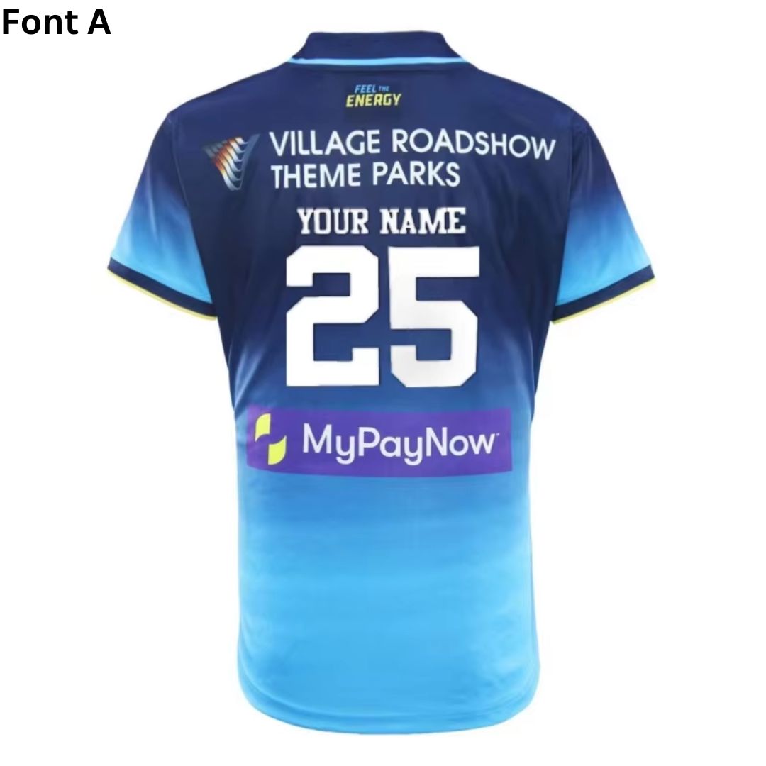Gold Coast Titans 2025 Home Polo Shirt