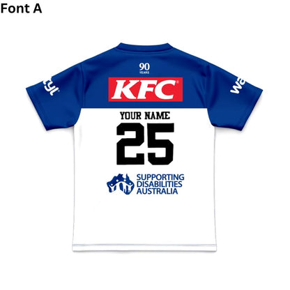 Canterbury Bankstown Bulldogs 2025 Kids Home Jersey