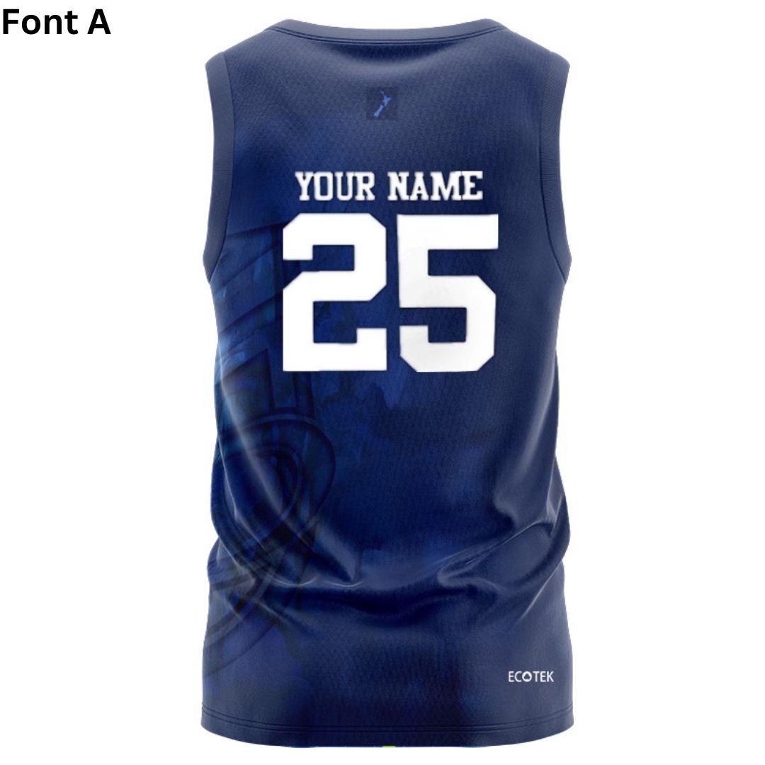 New Zealand Warriors 2025 Warm Up Singlet