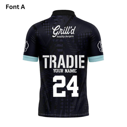 Melbourne Storm 2024 Dark Navy Training Polo Shirt