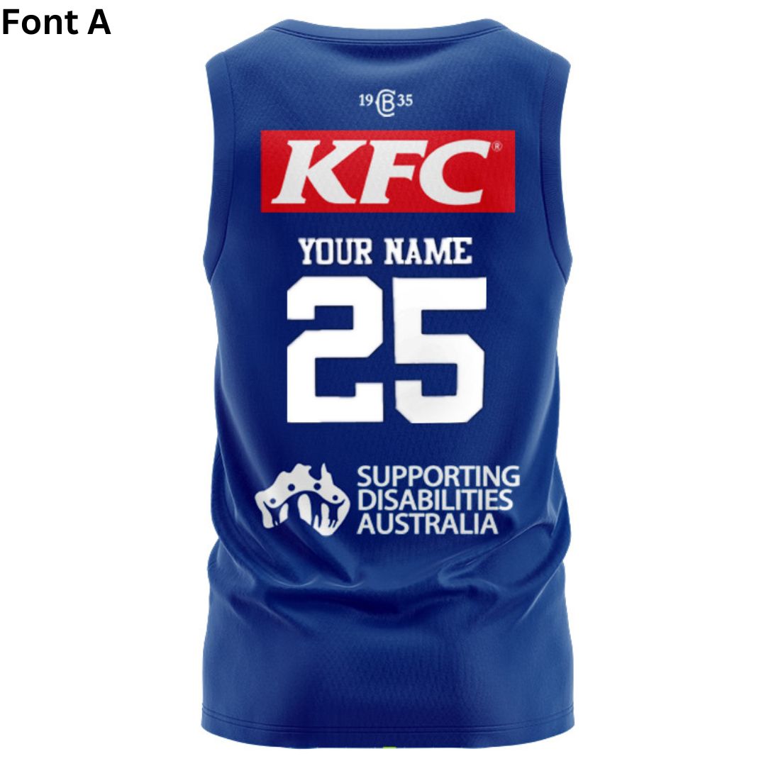 Canterbury Bankstown Bulldogs 2025 Away Singlet