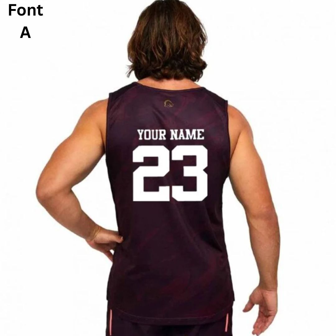 Brisbane Broncos Training Singlet