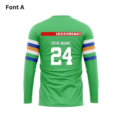 Canberra Raiders 2024 Long Sleeve Home Shirt