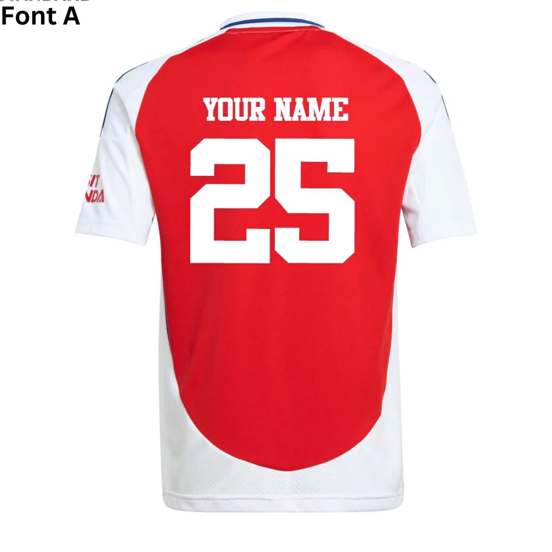 Arsenal Gunners 2024/25 Women's Home Jersey Shirt
