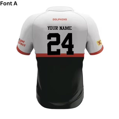 Redcliffe Dolphins 2024 Players Polo Shirt