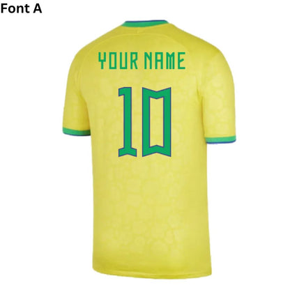 Brazil 2022 World Cup Home Jersey Shirt