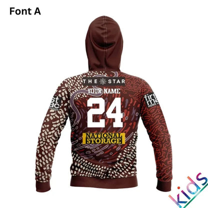 Brisbane Broncos 2024 Indigenous Hoodie