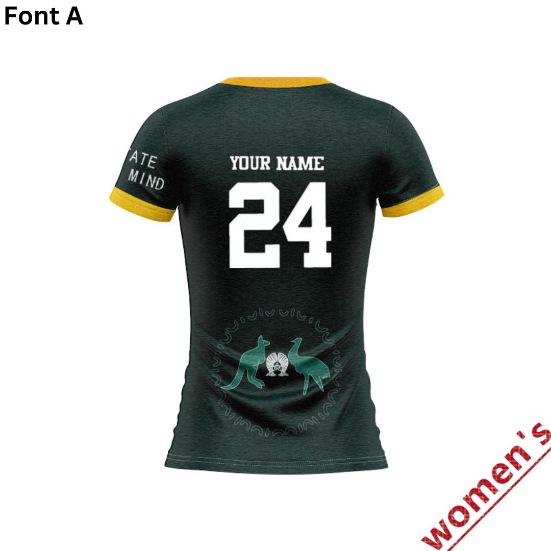 Australia Kangaroos 2024 Women's Home Jersey