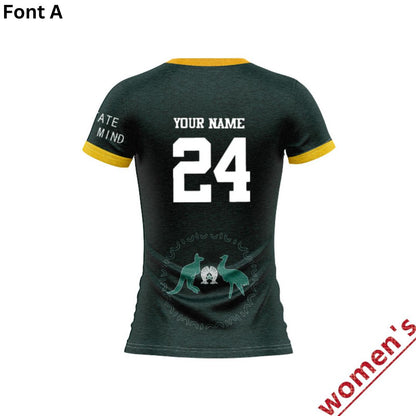 Australia Kangaroos 2024 Women's Home Jersey