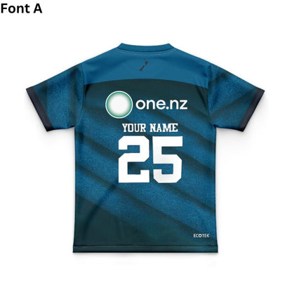 New Zealand Warriors 2025 Kids Coaches Polo Shirt