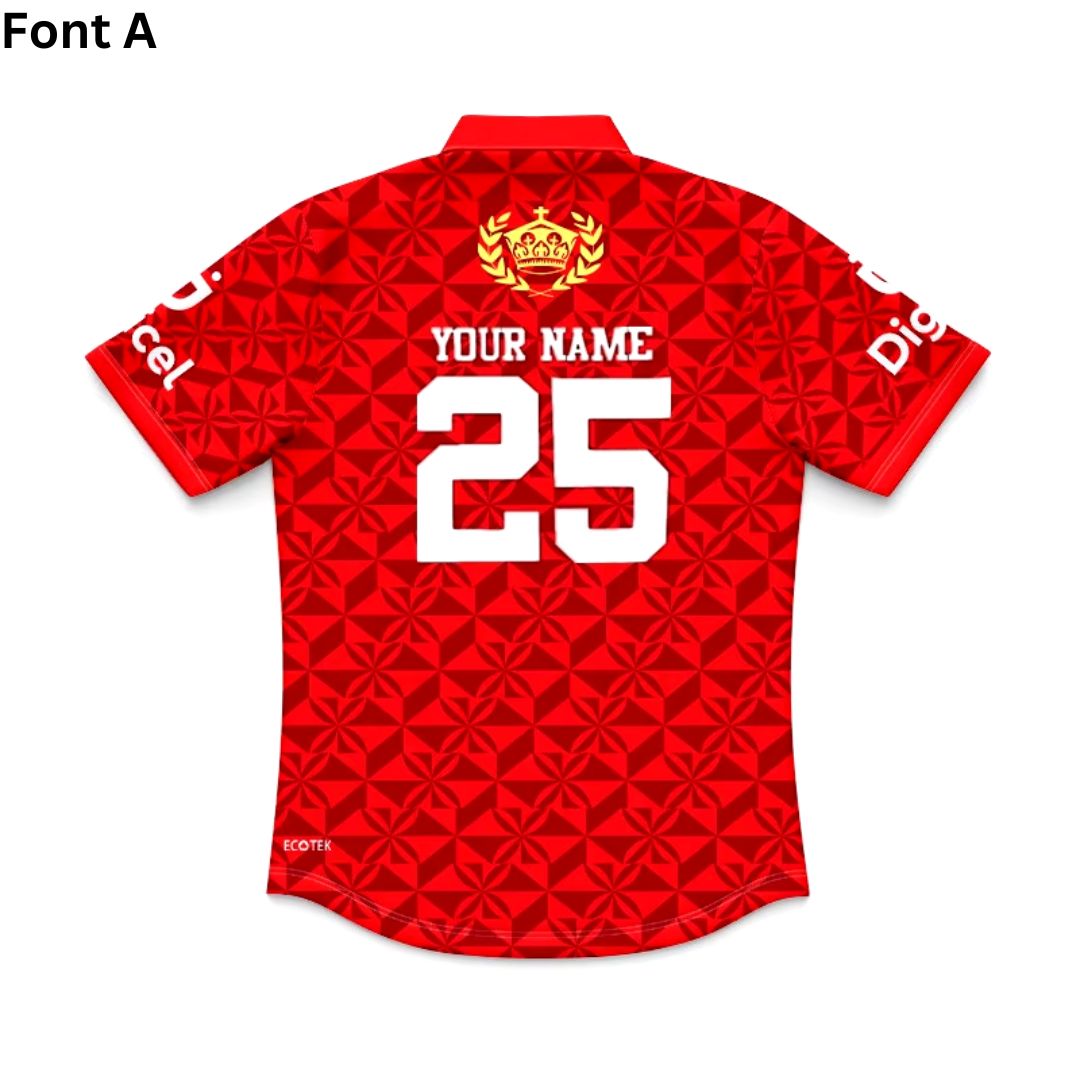 Mate Ma'a Tonga 2024 Kids Polo Shirt