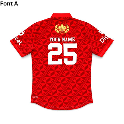 Mate Ma'a Tonga 2024 Kids Polo Shirt