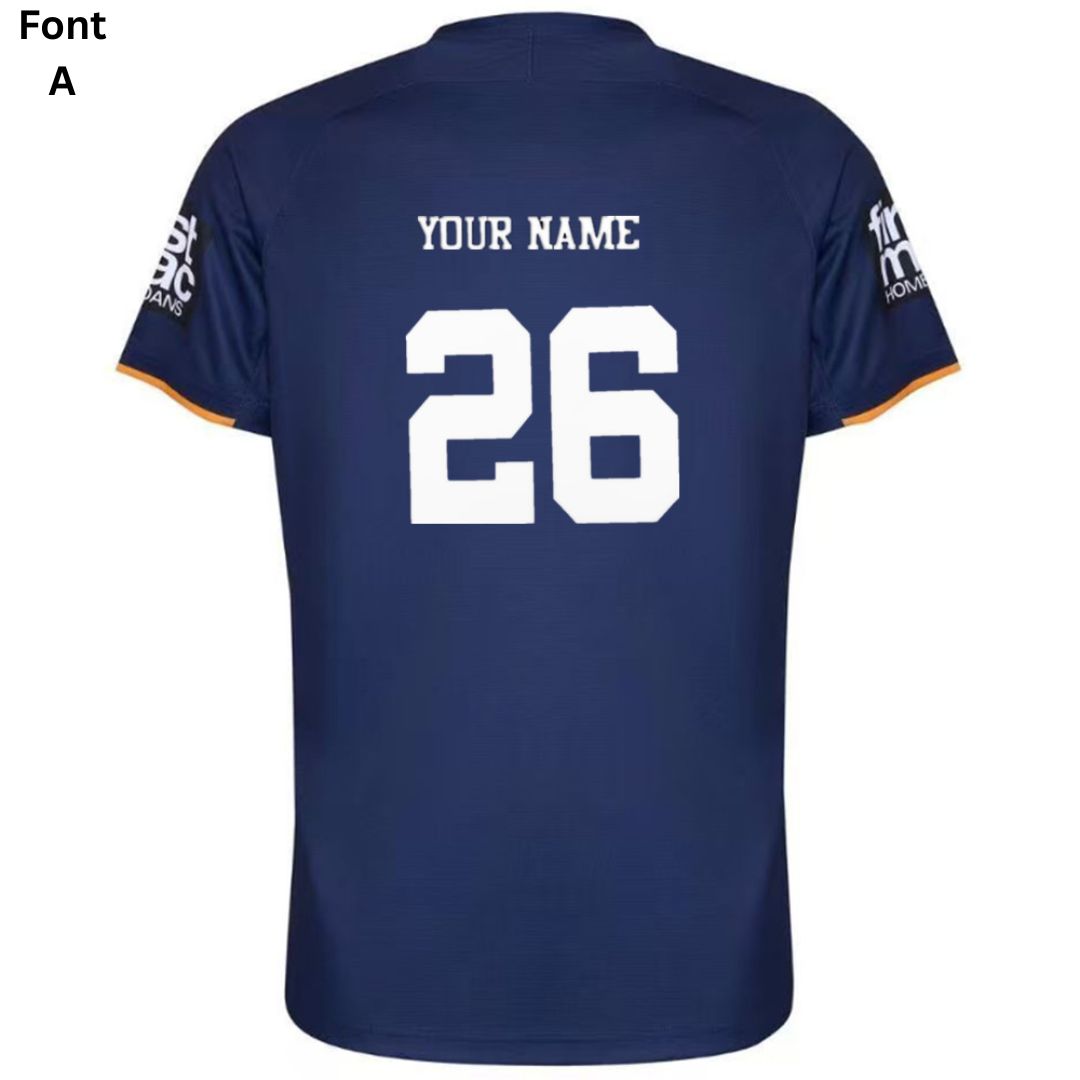 Brisbane Broncos 2026 Navy Blue Training Polo Shirt