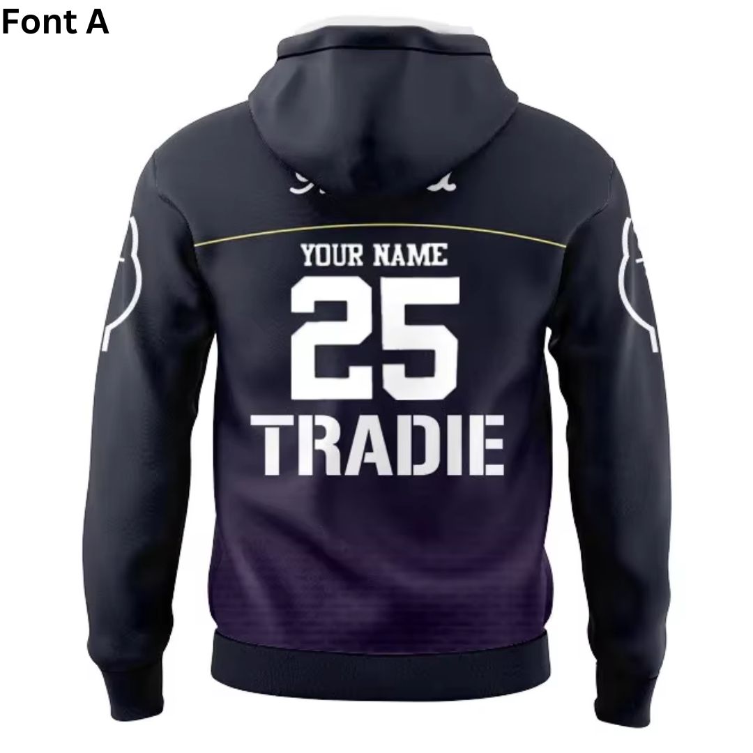 Melbourne Storm 2025 Warm Up Hoodie