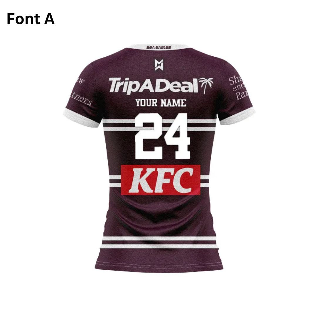 Manly Warringah Sea Eagles 2024 Women's Home Shirt