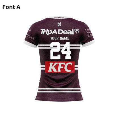 Manly Warringah Sea Eagles 2024 Women's Home Shirt