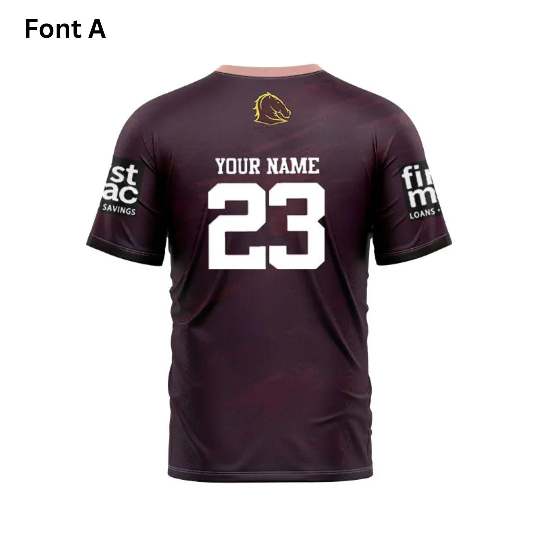 Brisbane Broncos 2023 Women's Training Shirt