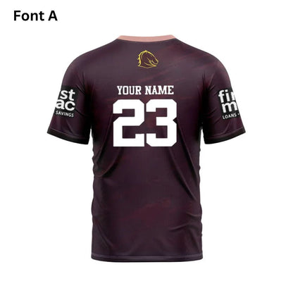 Brisbane Broncos 2023 Women's Training Shirt