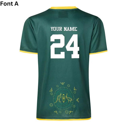Australia Kangaroos 2024 Indigenous Training Jersey