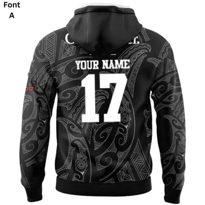 New Zealand Kiwis 2017 World Cup Hoodie with Zipper