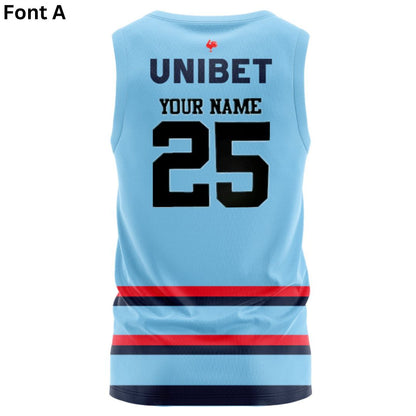 Sydney Roosters 2025 Bondi Blue Training Singlet