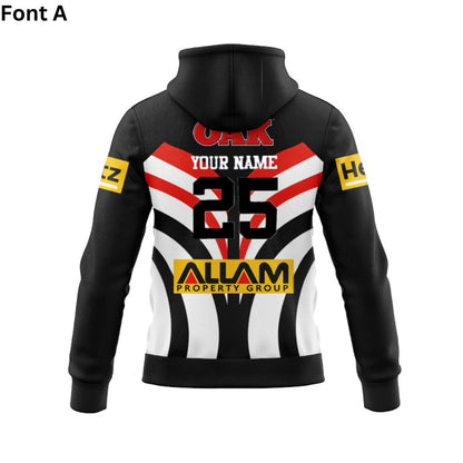 Penrith Panthers 2025 Warm Up Hoodie with Zipper