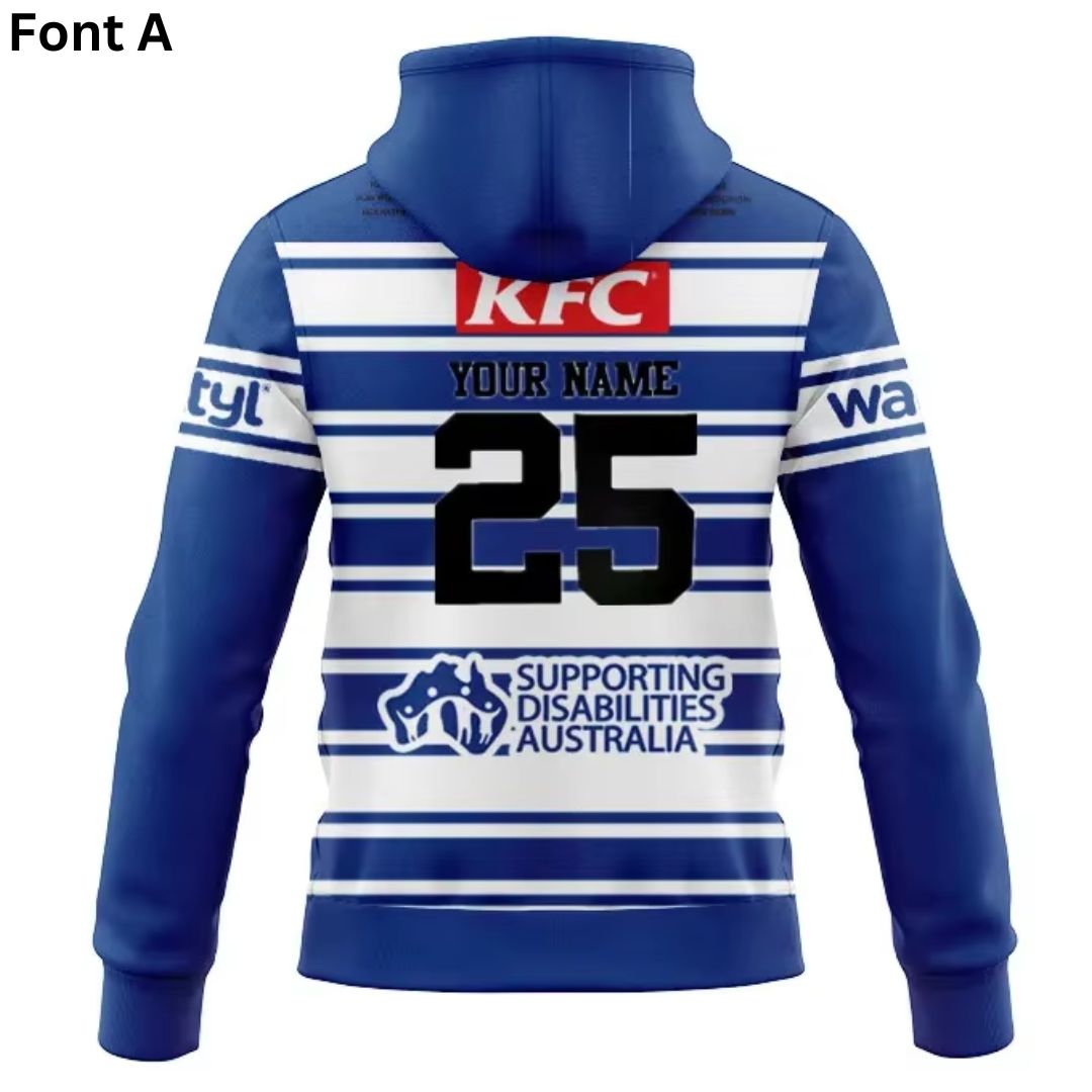 Canterbury Bankstown Bulldogs 1935 Commemorative Hoodie with Zipper
