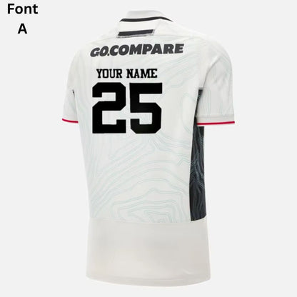 Wales Dragons Rugby 2025/26 Away Jersey