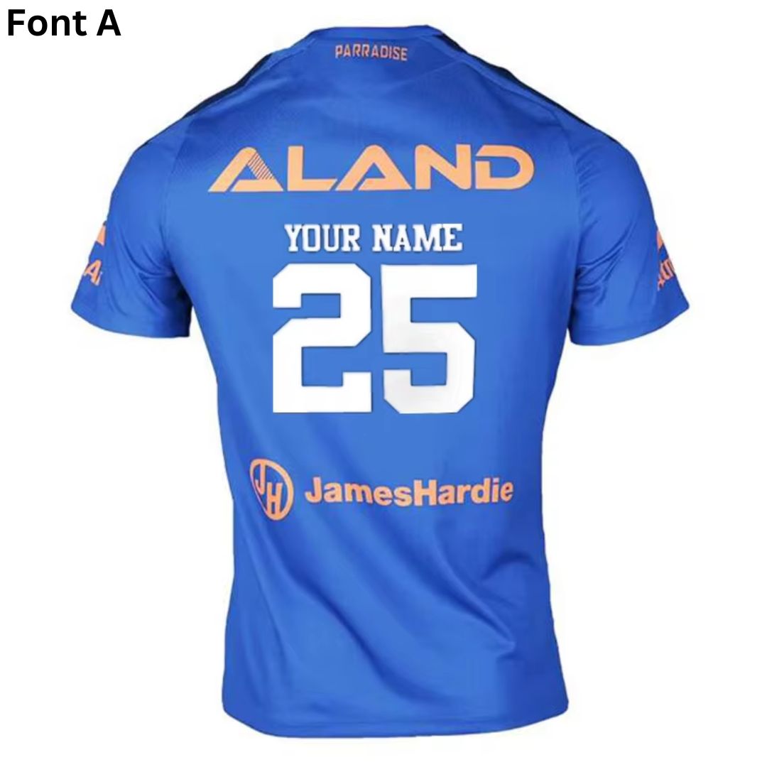 Parramatta Eels 2025 Captains Run Shirt
