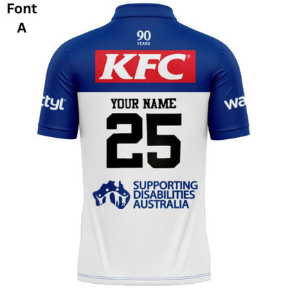 Canterbury Bankstown Bulldogs 2025 Home Polo Shirt