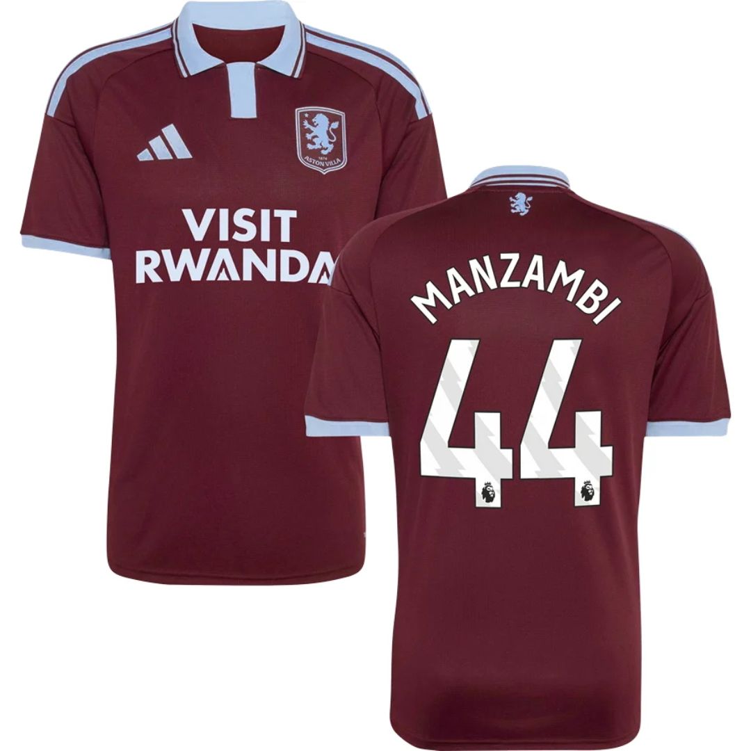 Aston Villa 2026/27 Manzambi #44 Home Jersey Shirt