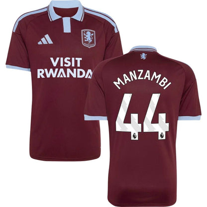 Aston Villa 2026/27 Manzambi #44 Home Jersey Shirt