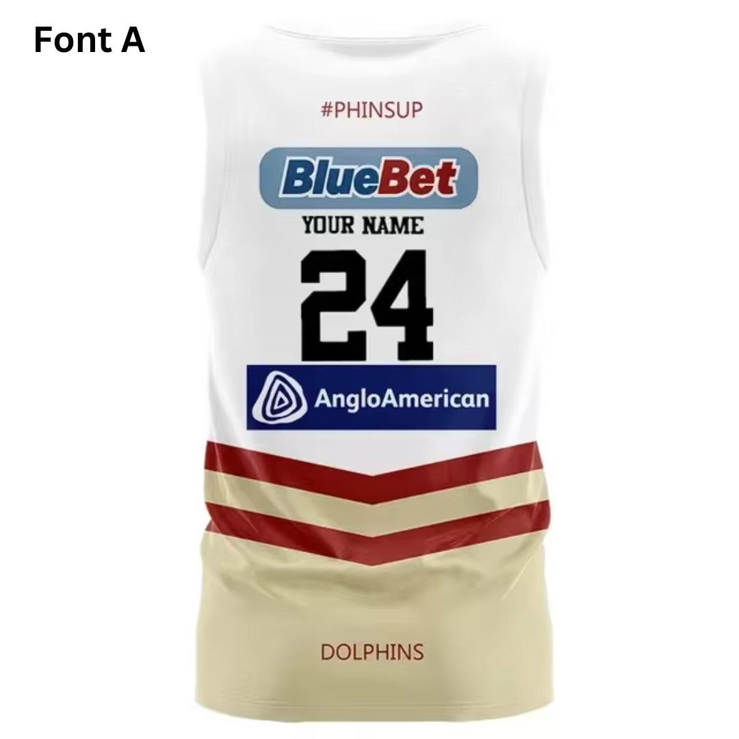 Redcliffe Dolphins 2024 Away Training Singlet