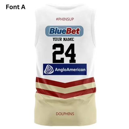 Redcliffe Dolphins 2024 Away Training Singlet