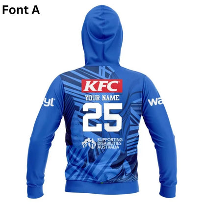 Canterbury Bankstown Bulldogs 2025 Training Hoodie with Zipper