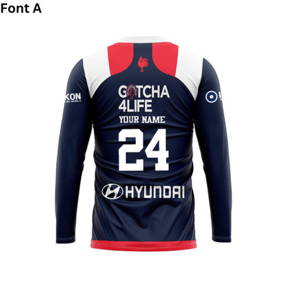 Sydney Roosters 2024 Long Sleeve Home Shirt
