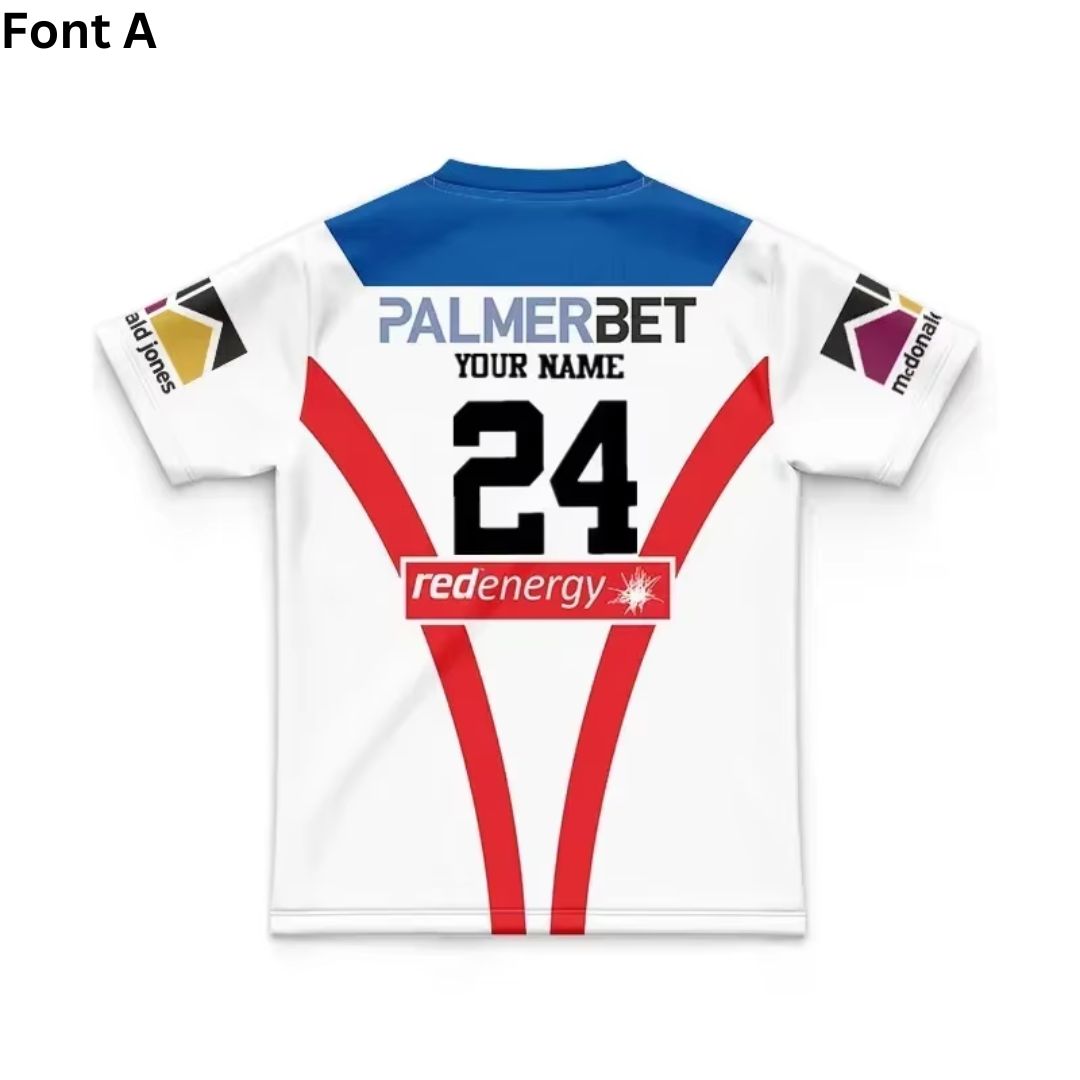 Newcastle Knights 2024 Kids Away Jersey