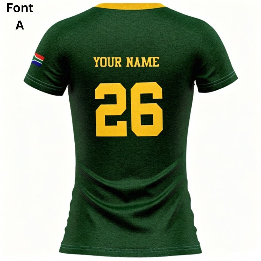 South Africa Springboks 2025/26 Women's Home Shirt